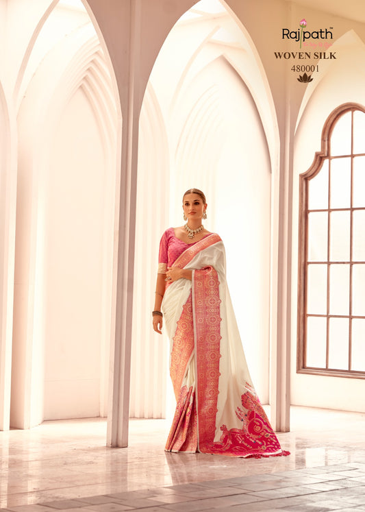 480001 Silky Rajpath Silk Sarees