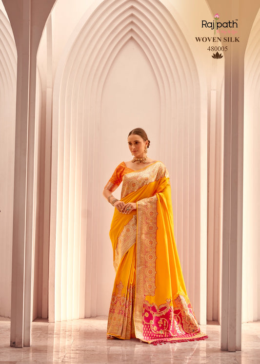 480005 Silky Rajpath Silk Sarees
