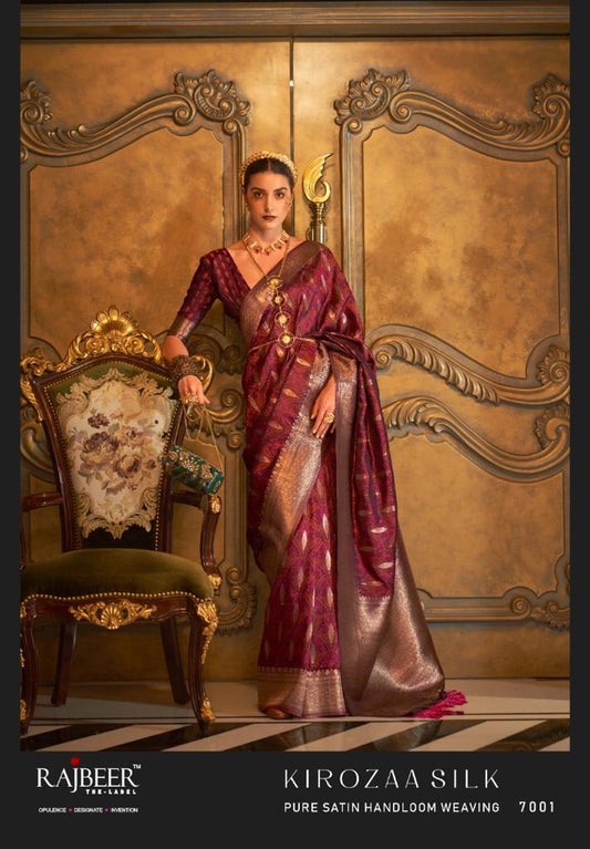 7001 Kirozaa Silk Rajbeer Sarees