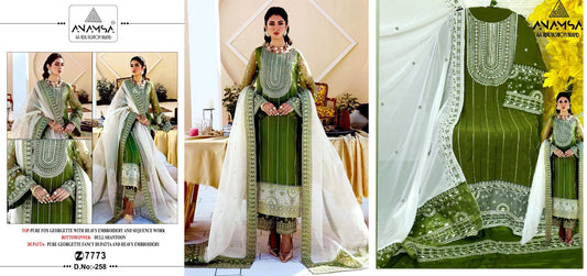 258 Anamsa Pakistani Salwar Suits