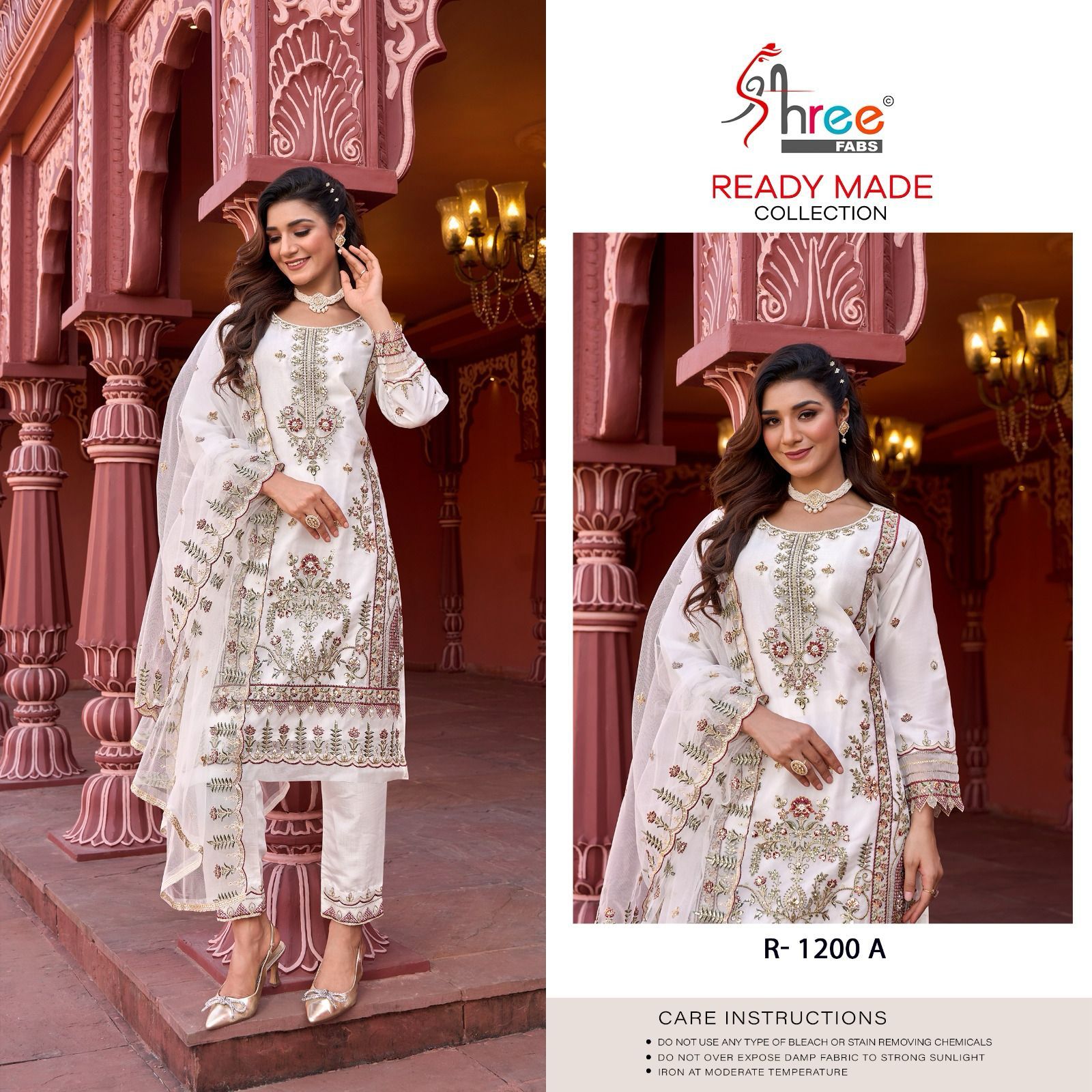 1200A Shree Fabs Pakistani Readymade Suits