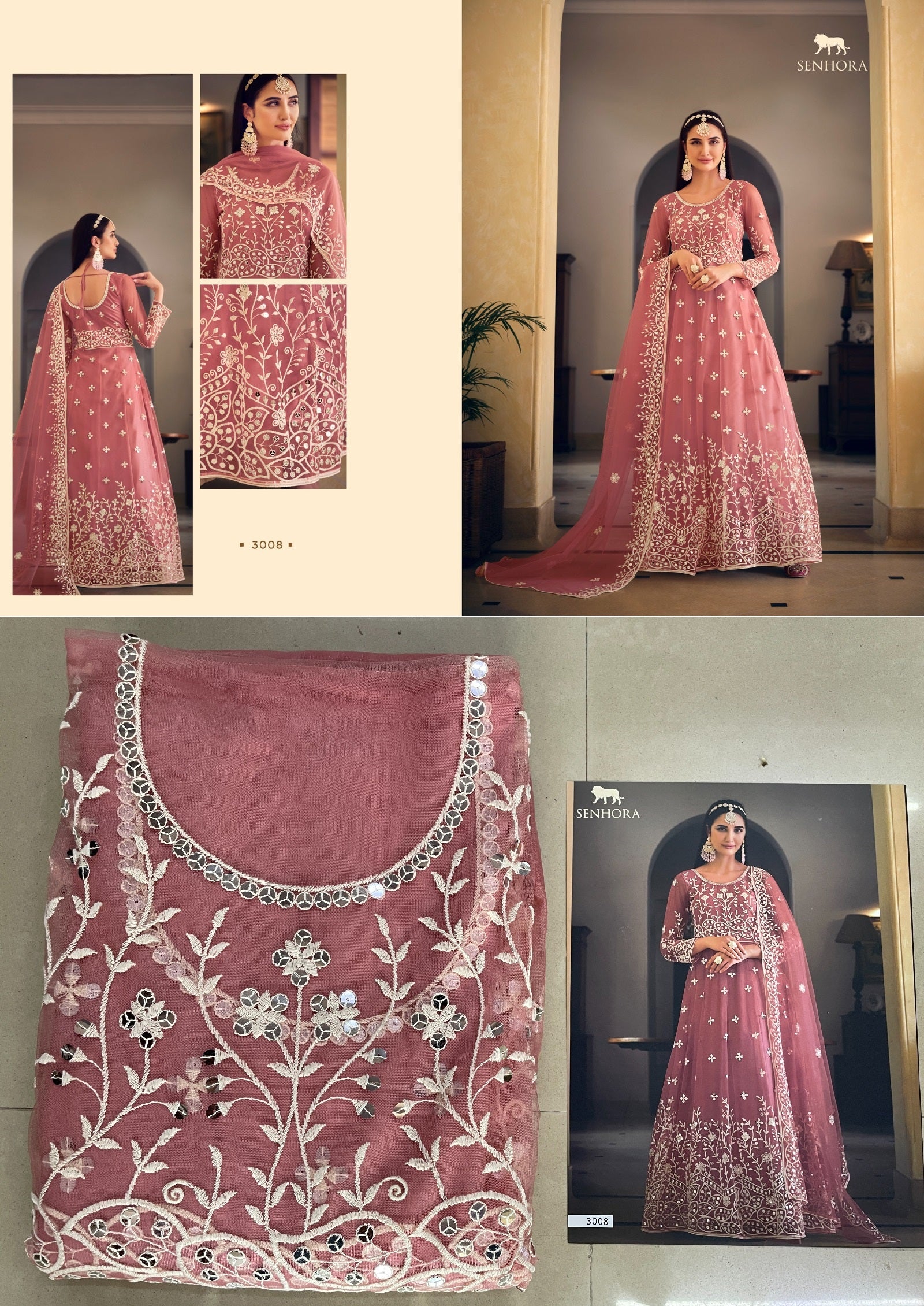 3008 Sarika Senhora Pakistani Salwar Suits
