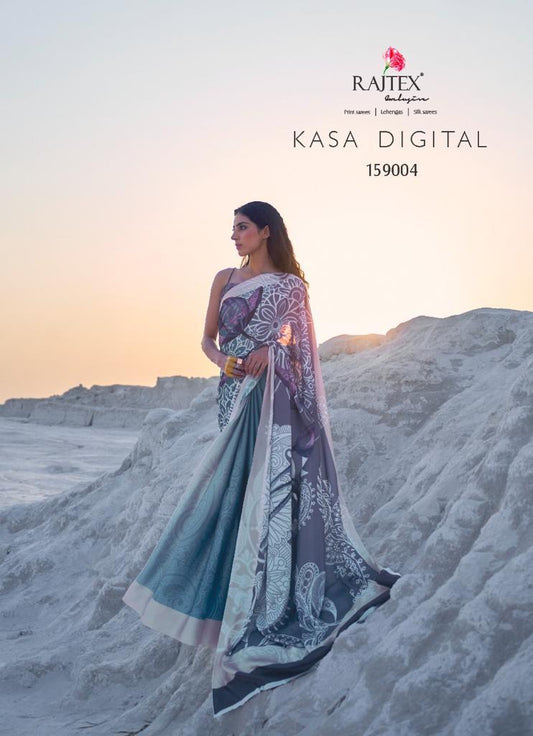 159004 Kasa Digital Rajtex Sarees