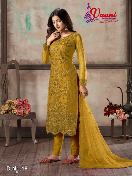 18 Vaani Vol 1 Dani Fashion Pakistani Salwar Suits