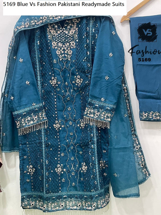 5169Blue Vs Fashion Pakistani Readymade Suits