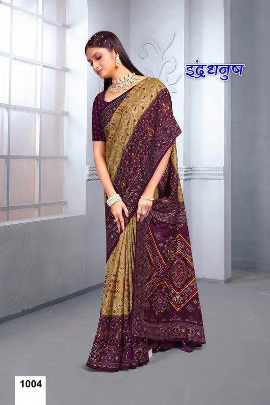 1004 Indradhanush Mahamani Creation Sarees