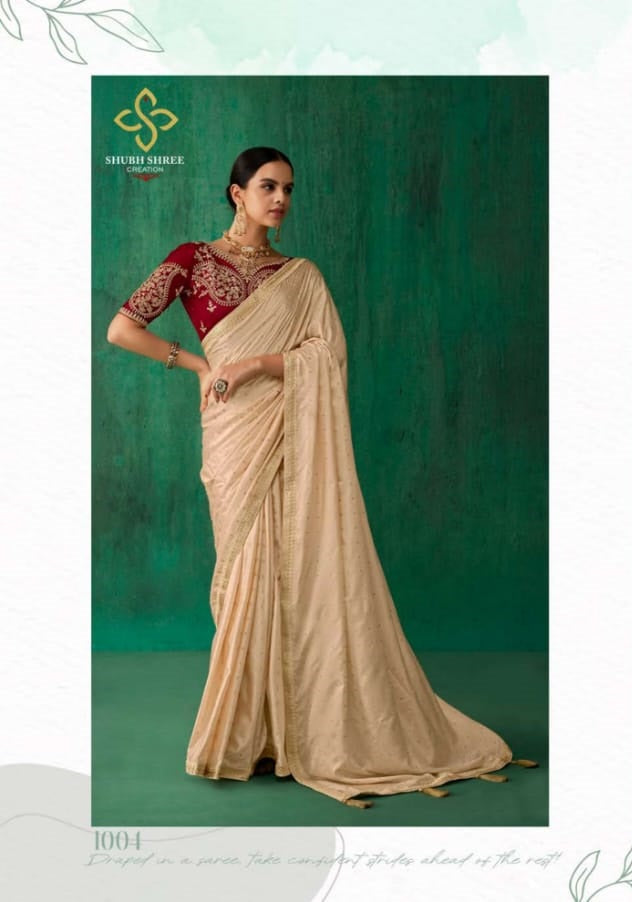 1004 Nurvi Shubh Shree Sarees