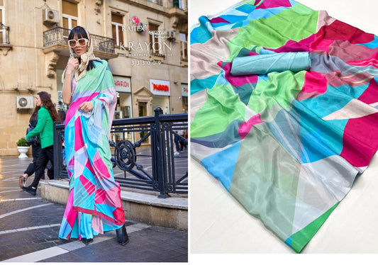 333009 Krayon Rajtex Sarees