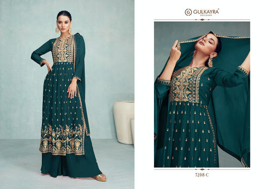 7208C Nayra Vol 8 Gulkayra Designer Readymade Suits