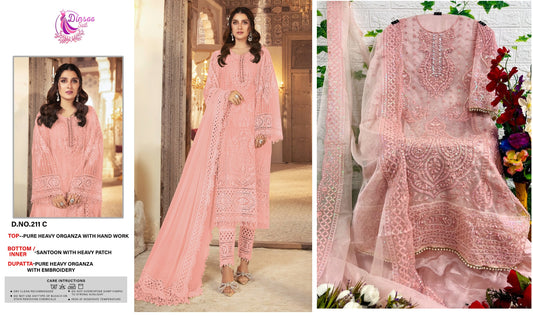 211-C Dinsaa Suit Pakistani Salwar Suits