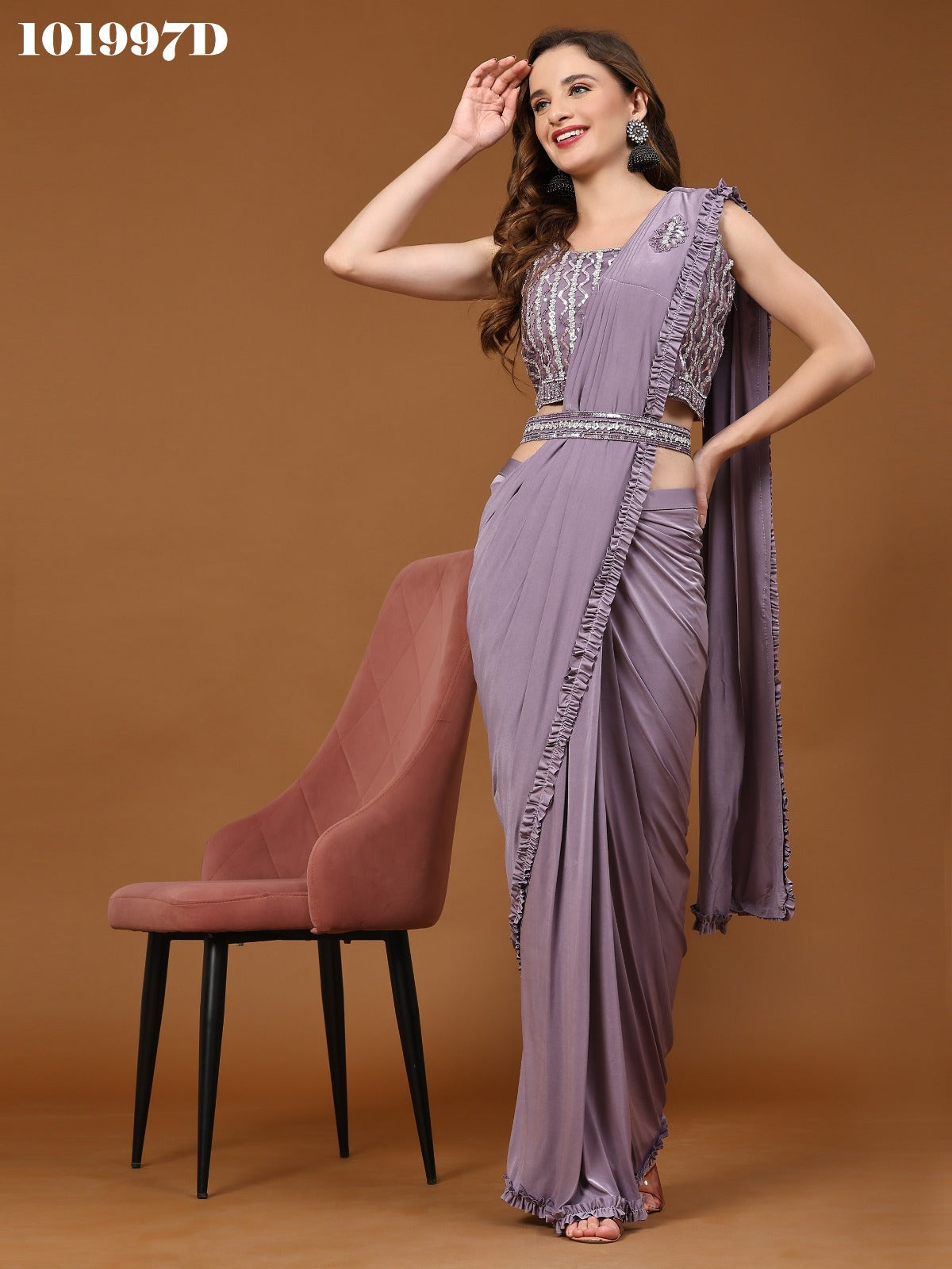 101997D Amoha Ready To Wear Saree