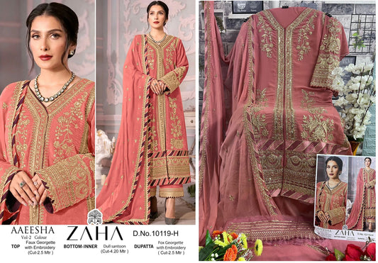 10119H Zaha Pakistani Salwar Suits