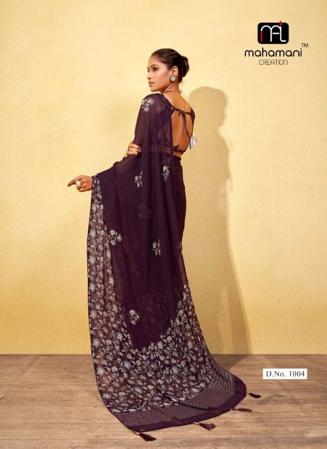 1004 Ankita Mahamani Creation Sarees