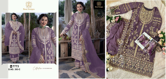 393C Ziaaz Designs Pakistani Salwar Suits