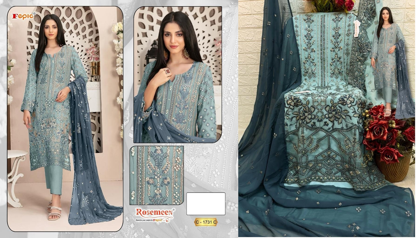 1731C Fepic Pakistani Salwar Suits