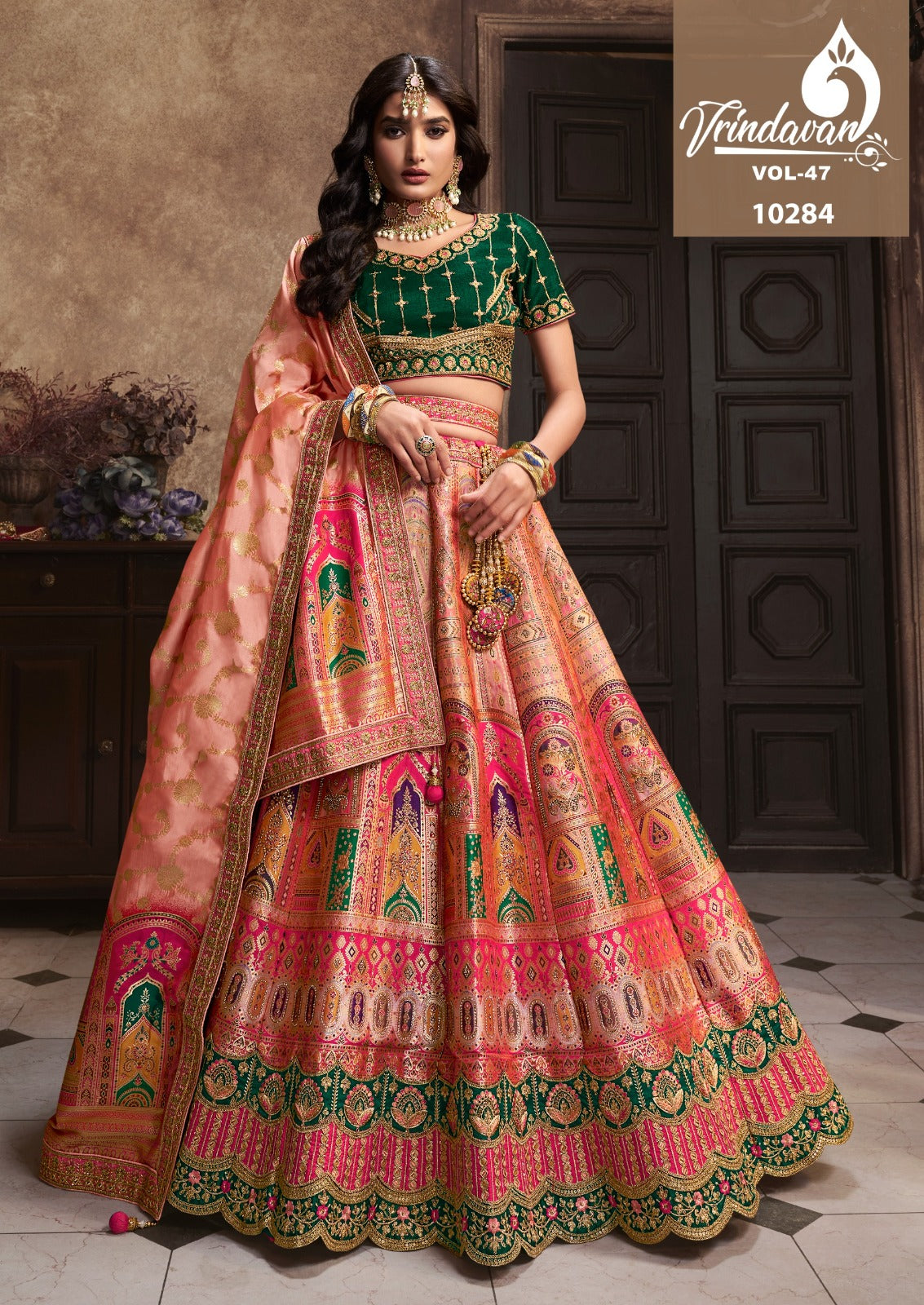 10284 Vrindavan Vol 47 Royal Lehenga Choli