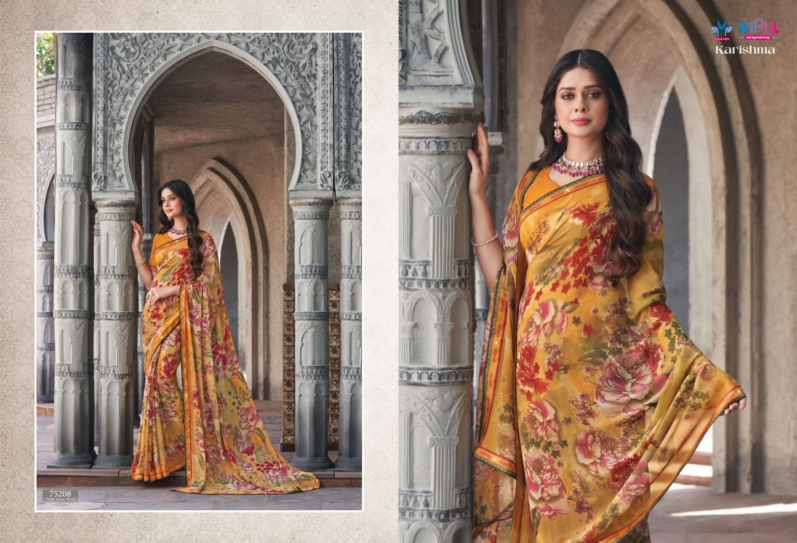 75208 Karishma Vipul Sarees