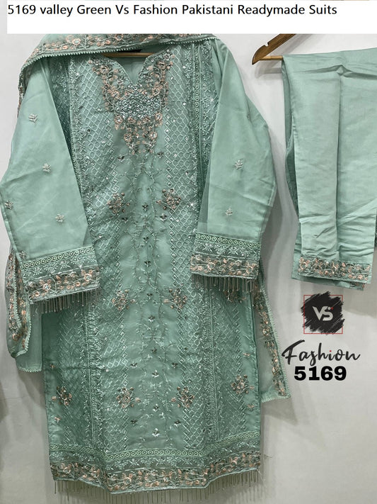 5169Valley Green Vs Fashion Pakistani Readymade Suits