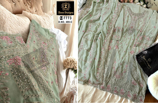 489C Ziaaz Designs Pakistani Salwar Suits