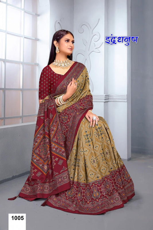1005 Indradhanush Mahamani Creation Sarees