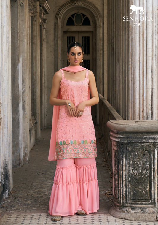 2058 Ibtida Senhora Unstitched Suits