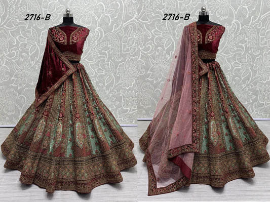 2716B Anjani Art Lehenga Choli