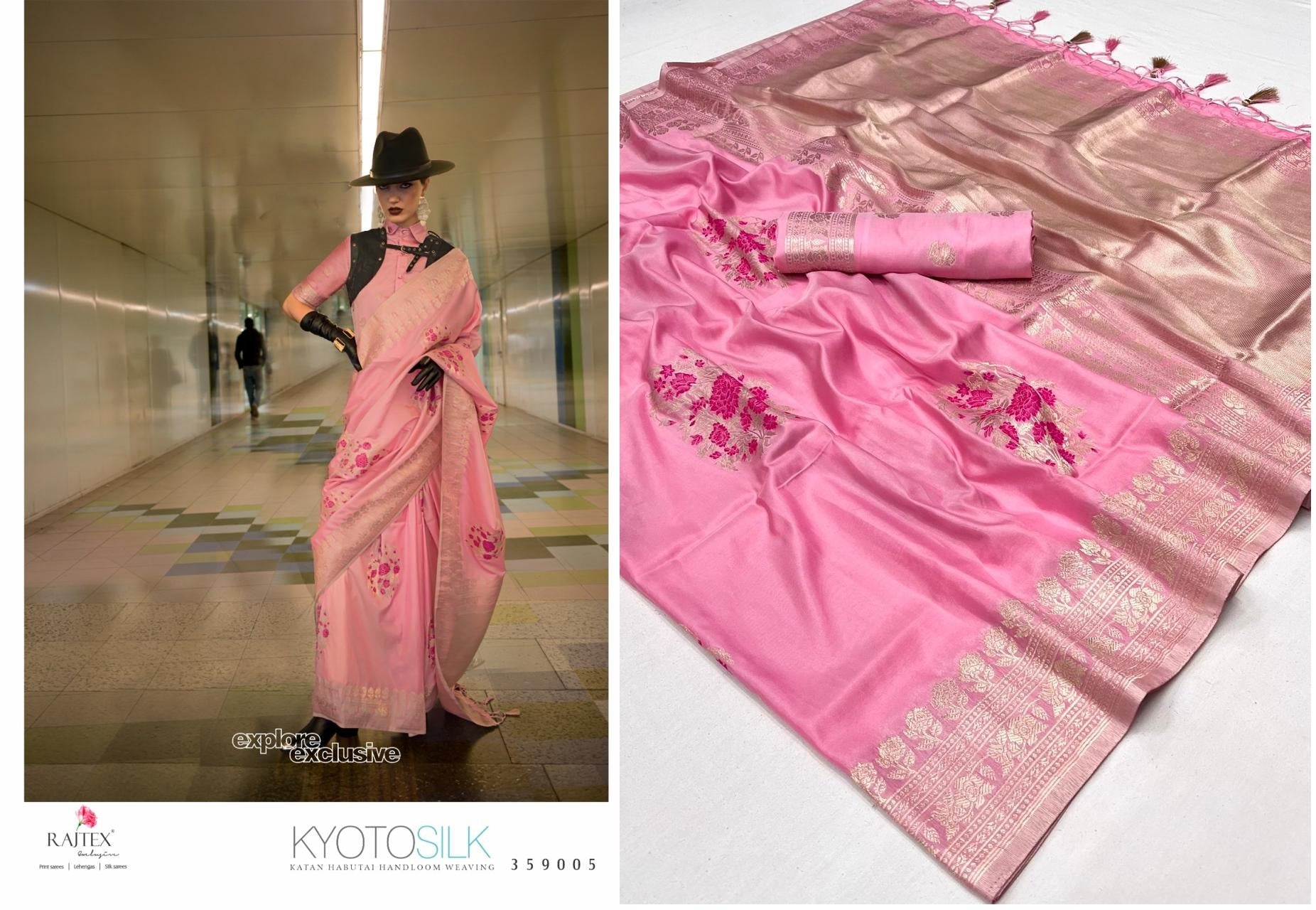 359005 Kyoto Silk Rajtex Sarees