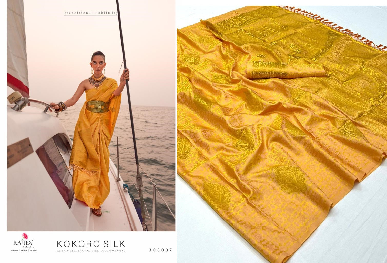 308007 Kokoro Silk Rajtex Sarees