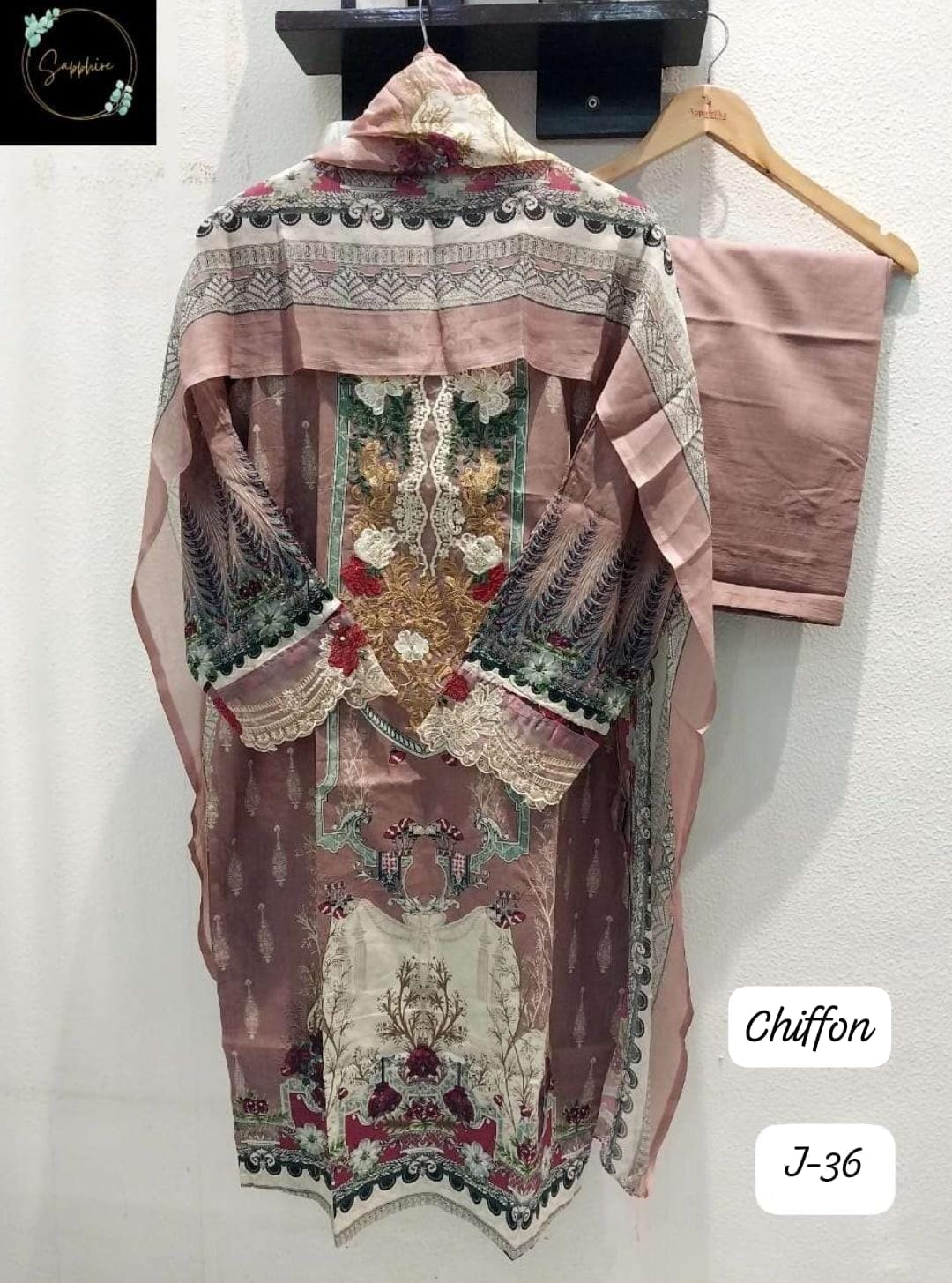 Vol 36 Pink Sapphire Pakistani Readymade Suits