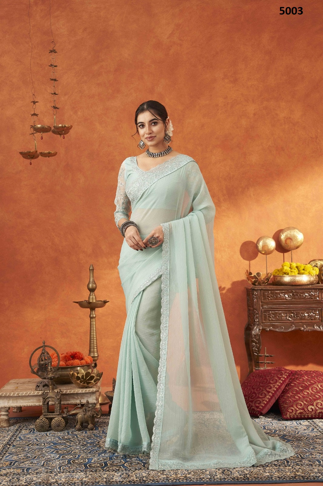 5003 Anamika Suma Designer Blooming Sarees