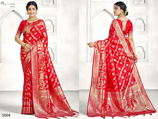 5004 Vol 5 Vellora Banarasi Silk Sarees
