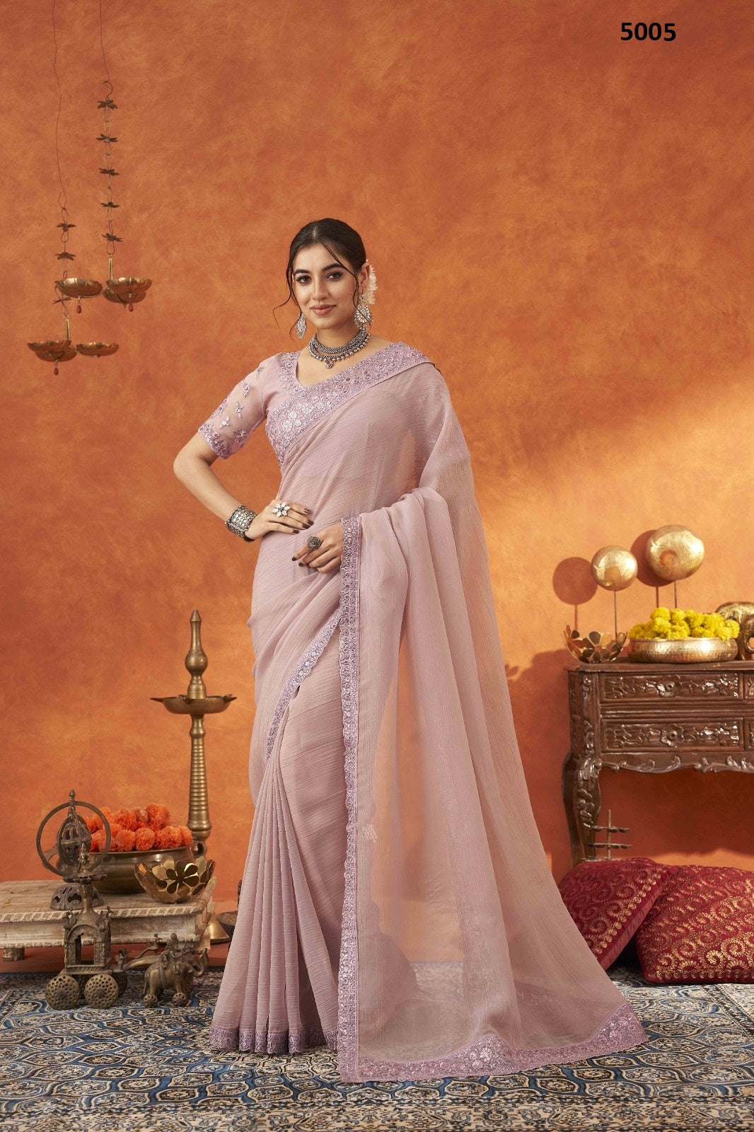 5005 Anamika Suma Designer Blooming Sarees