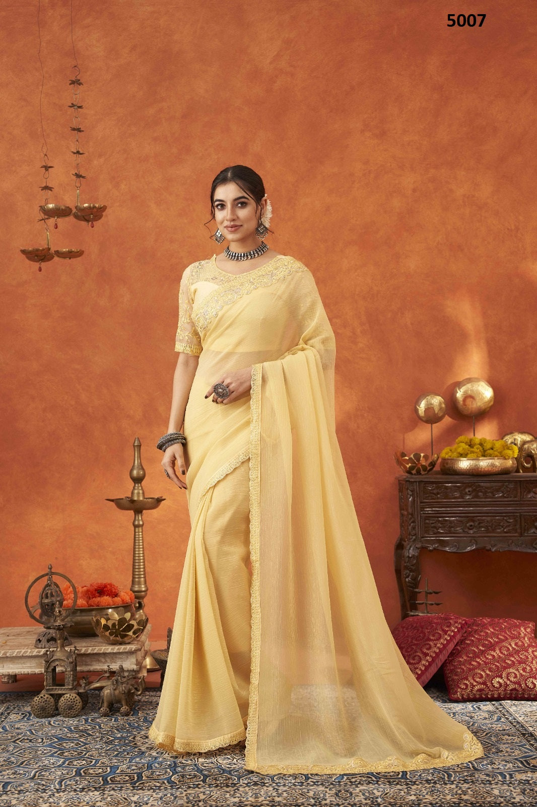 5007 Anamika Suma Designer Blooming Sarees