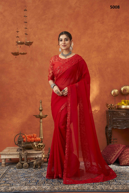 5008 Anamika Suma Designer Blooming Sarees