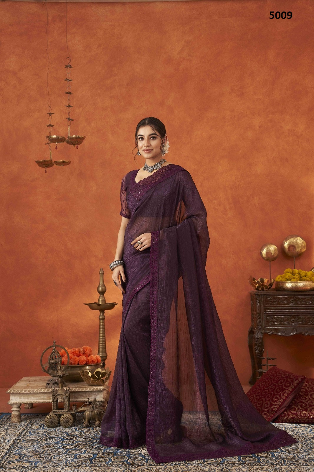 5009 Anamika Suma Designer Blooming Sarees