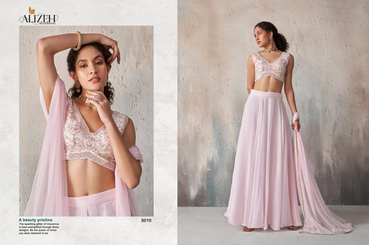 5010 Alizeh Khatli Work Readymade Lehenga Choli