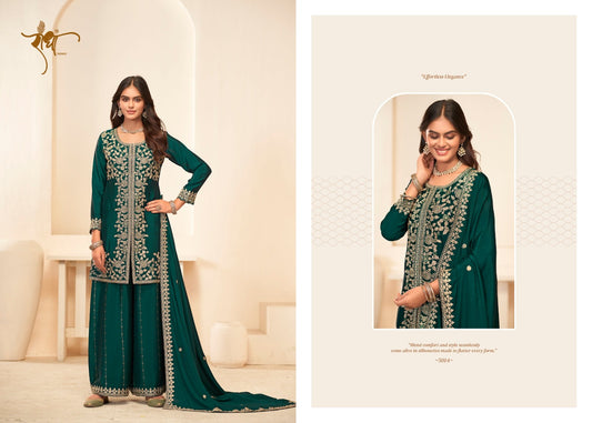 5014 Sonali Radha Trendz Premium Chinon Readymade Suits