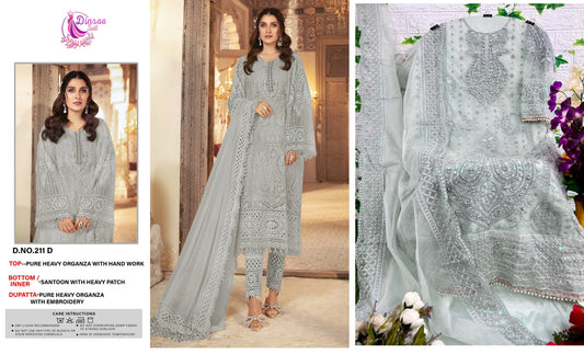211-D Dinsaa Suit Pakistani Salwar Suits