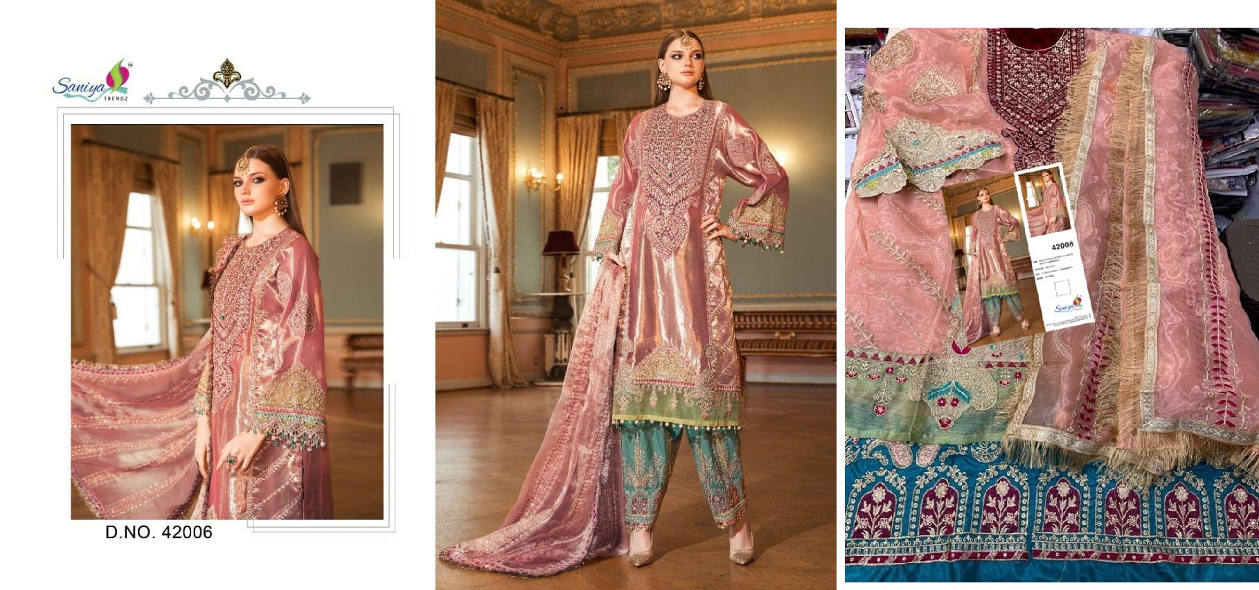 42006 Saniya Trendz Pakistani Salwar Suits