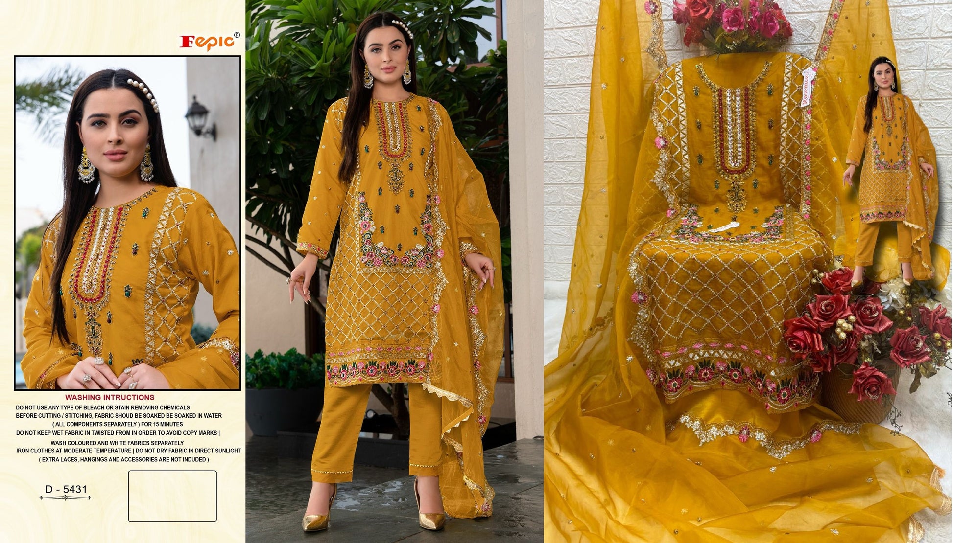 5431 Fepic Pakistani Salwar Suits