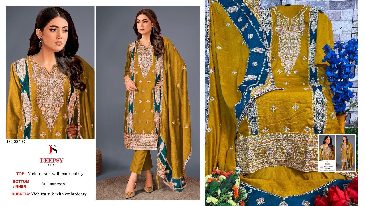 2084C Deepsy Pakistani Salwar Suits