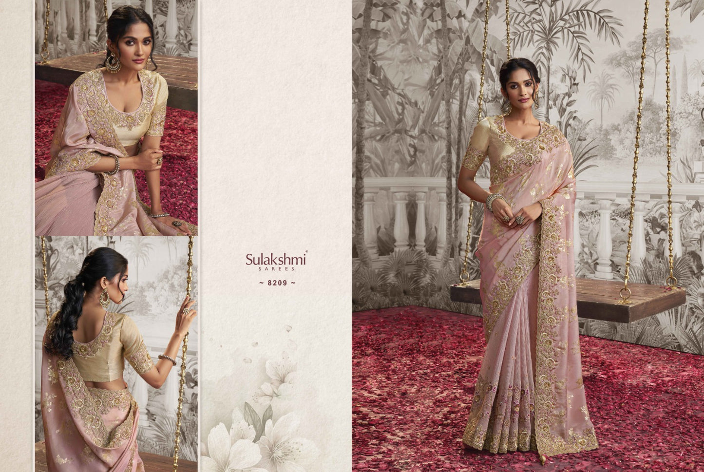8209 Noor Sulakshmi Prints Sarees