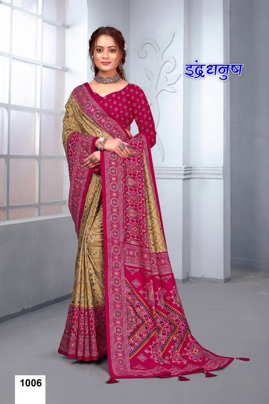 1006 Indradhanush Mahamani Creation Sarees
