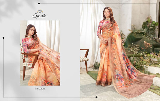 3015 Ahaana Charmi Fashion Sarees