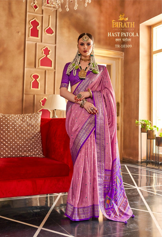 10309 Hast Patola Trirath Sarees