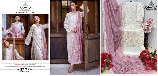 507 Anamsa Pakistani Salwar Suits