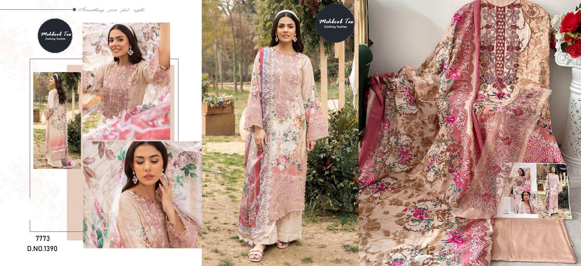 1390 Adan Libas Vol 1 Mehboob Tex Pakistani Salwar Suits