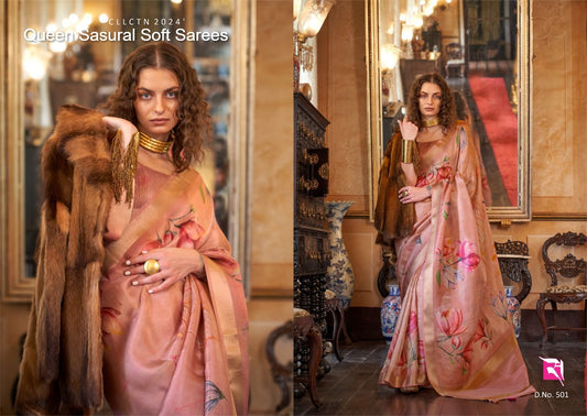 501 Queen Sasural Soft Sarees
