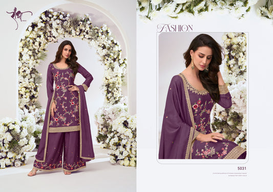 5031 Suhagan Radha Trendz Premium Chinon Readymade Suits