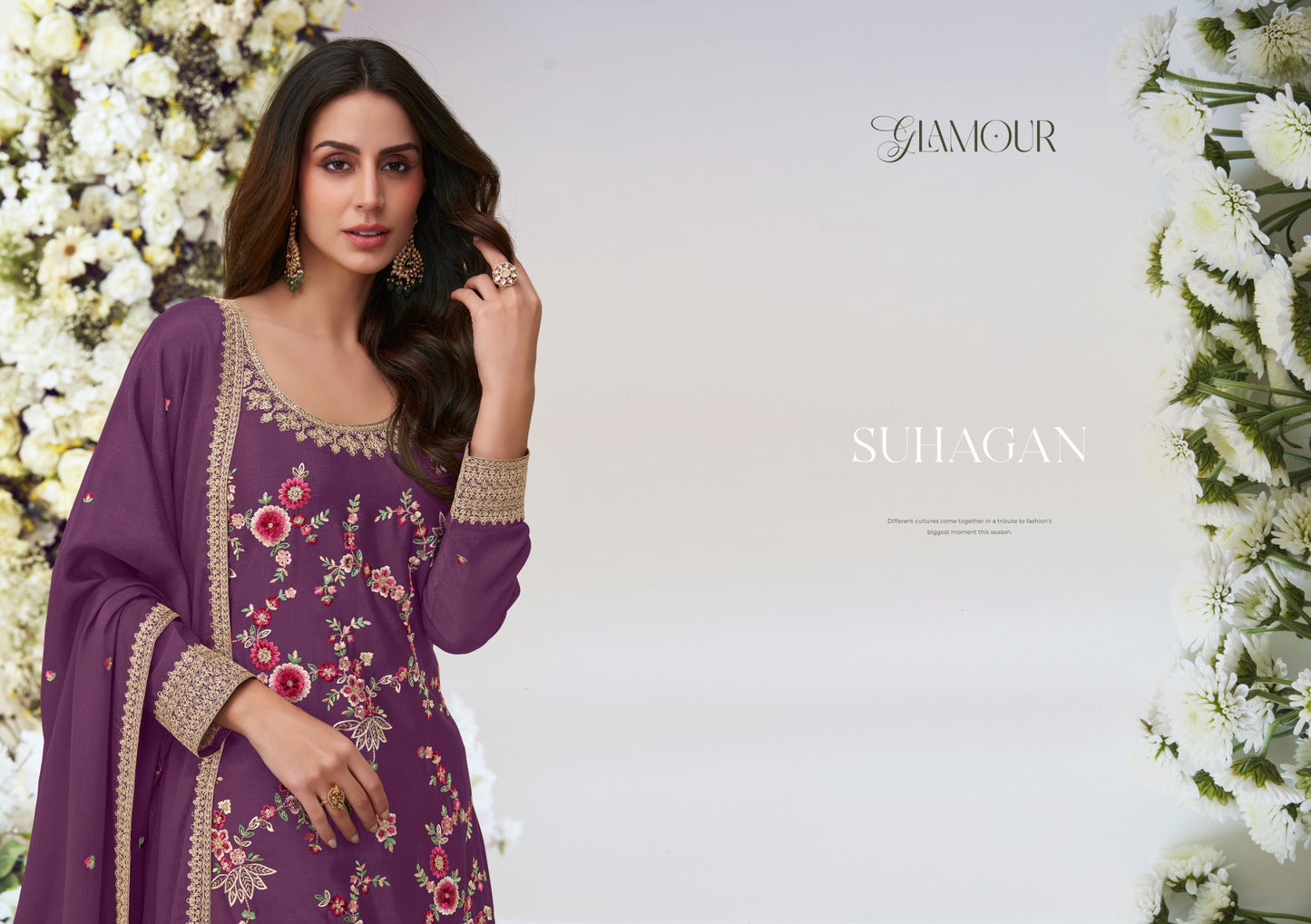 5031 Suhagan Radha Trendz Premium Chinon Readymade Suits